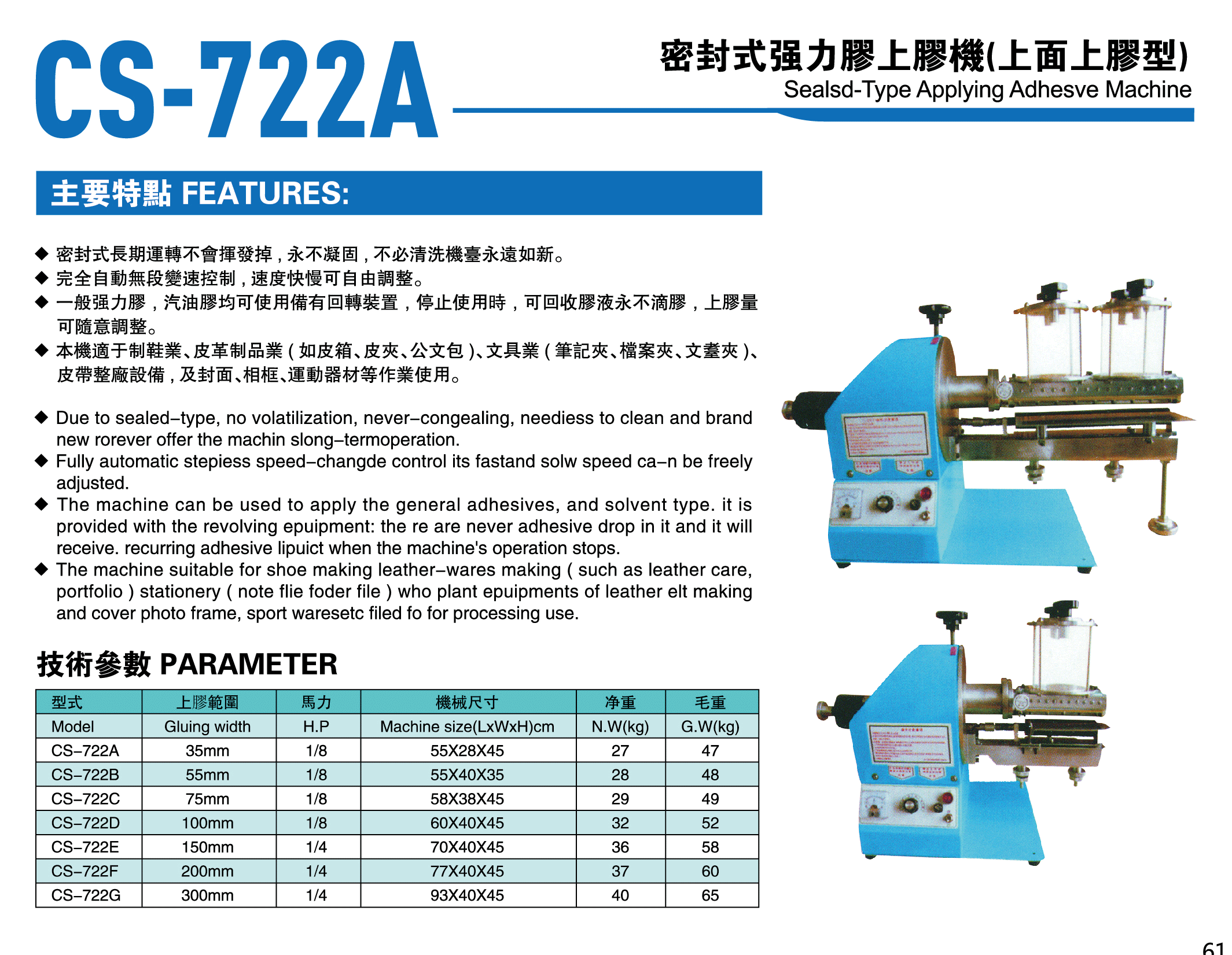CS-722A